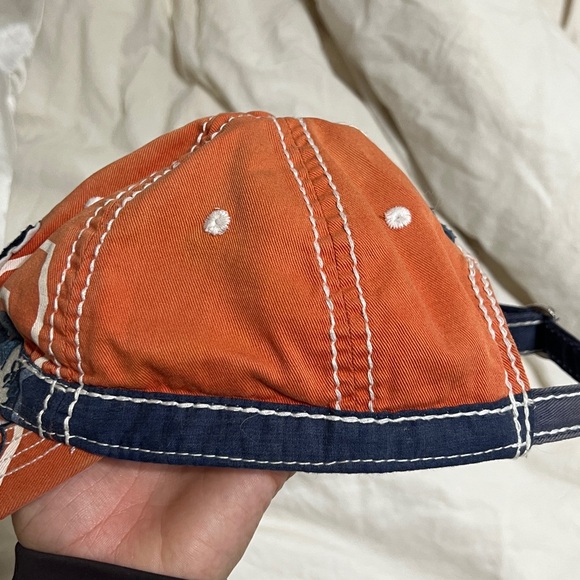 Mickey Mouse Disney orange and navy hat - Picture 4 of 6